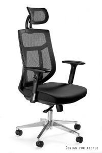 Fotel obrotowy ergonomiczny - regulacja wysokości - regulowane podłokietniki - vista Fotel obrotowy ergonomiczny - regulacja wysokości - regulowane podłokietniki - vista